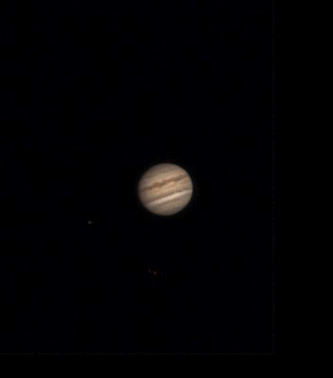 Jupiter und Io 19.8.2018